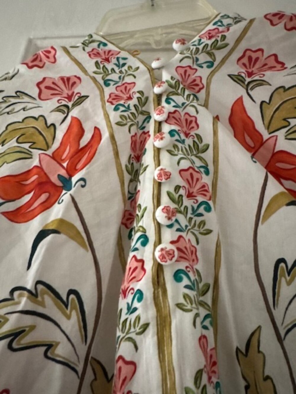 FARM Rio Off-White Insects Floral Bodysuit - Picture 9 of 13